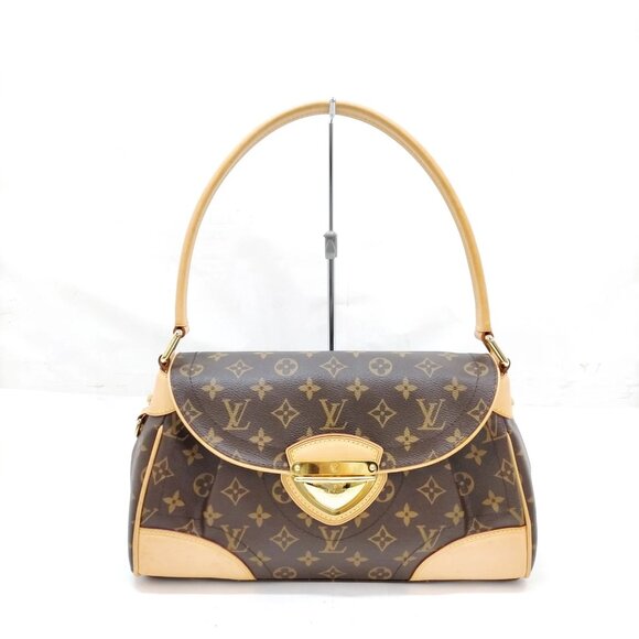 Louis Vuitton Beverly MM Brown Monogram Shoulder Bag mon-1296-091025 - Picture 1 of 16